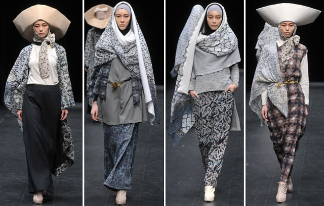 indonesia fashion forward at tokyo fashion week aw14 NUR ZAHRA decor 1
